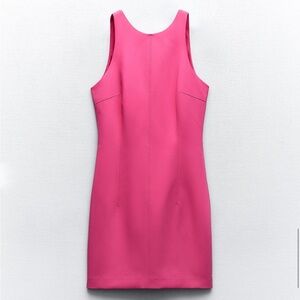 Zara | Dresses | Zara Tailored Mini Dress In Fuchsia Size Small | Poshmark